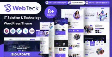 Webteck IT Solution and Technology Theme