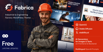 Fabrica – Industrial & Engineering Factory Theme
