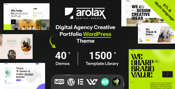 Arolax Kreative digitale Agentur Theme