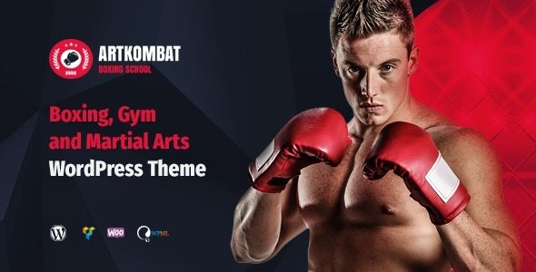 ArtKombat – Boxing School and Martial Arts WordPress Theme