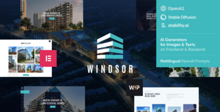 Windsor – Apartment Complex Single Property WordPress Theme