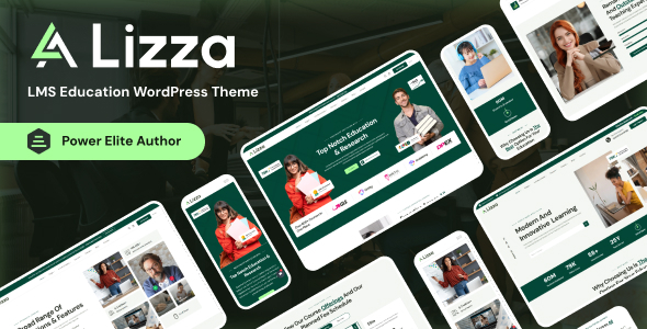 Lizza – Education WordPress Theme
