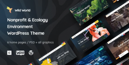 WildWorld | Nonprofit & Ecology WordPress Theme