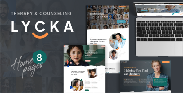 Lycka – Psychology Therapy & Counseling WordPress Theme