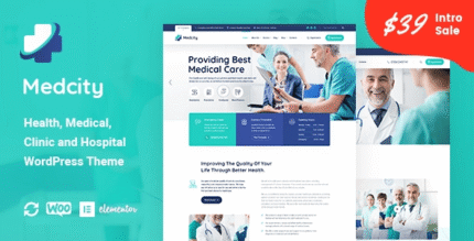Medcity – Health & Medical WordPress Theme