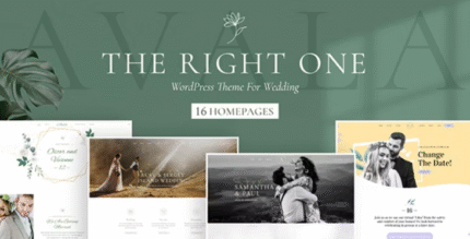 Avala Hochzeit & Event WordPress Theme
