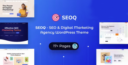 SEOQ SEO and Digital Marketing Agency Theme
