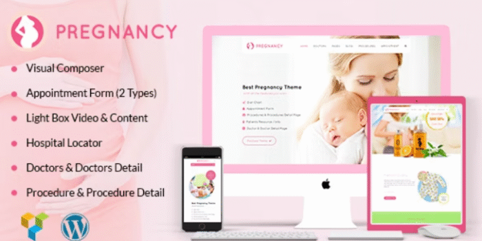 Pregnancy – Medical Doctor WordPress Theme