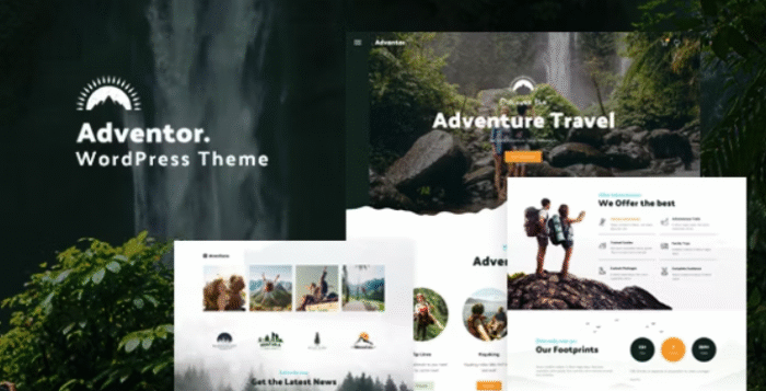 Adventor – Travel Adventure, Tourism WordPress Theme