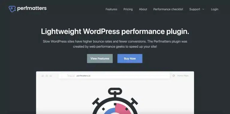 Perfmatters – Lightweight WordPress Performance Plugin Perfmatters – Lightweight WordPress Performance Plugin
