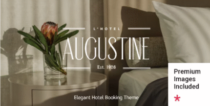 Augustine – Hotel Booking Theme