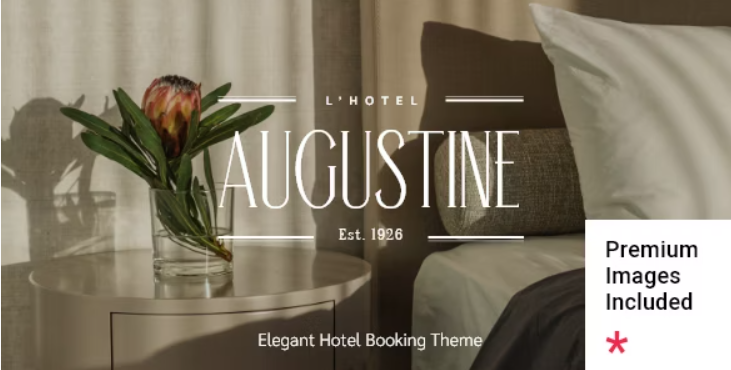 Augustine – Hotel Booking Theme
