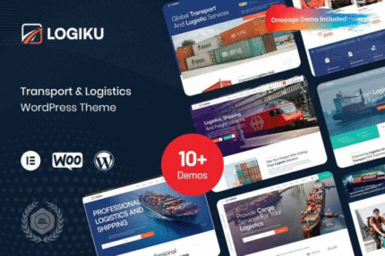 Logiku - Transporte y Logística WordPress Tema