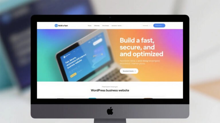 Sitio empresarial profesional en WordPress