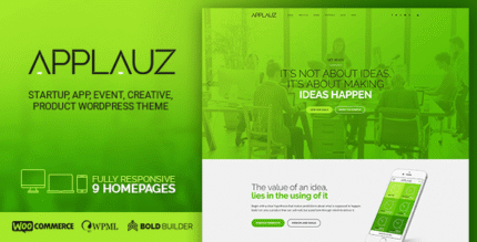 Applauz – Software Technology & Digital WordPress Theme