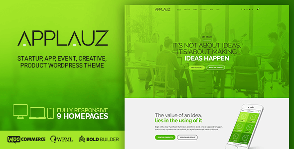 Applauz – Software Technology & Digital WordPress Theme
