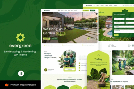 EverGreen - Paisajismo Jardinería WordPress Tema