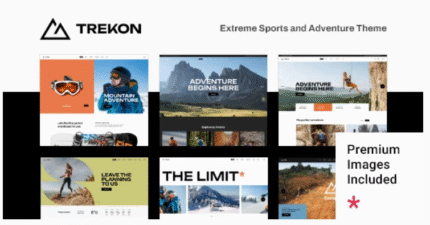 TrekOn – Extreme Sports and Adventure Theme