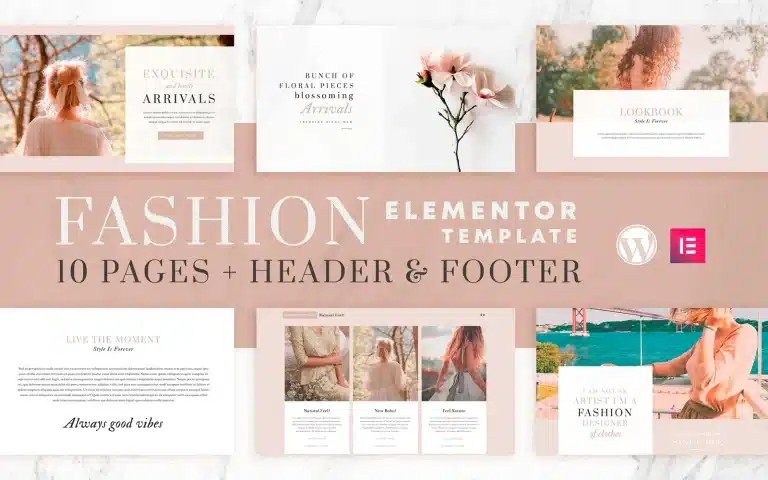 Fashion Instincts – Elementor Template Kit – WooCommerce Compatible