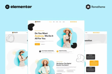 Felicity – SEO & Digital Marketing Elementor Pro Full Site Template