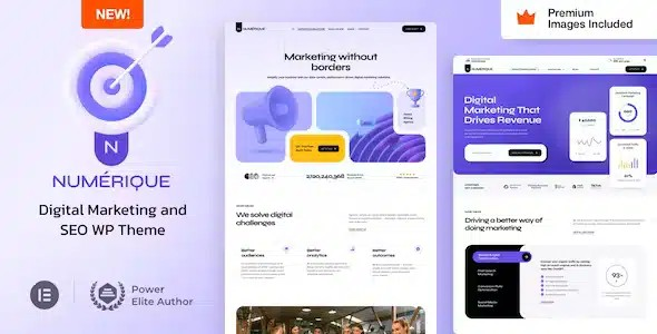 Numérique SEO Digital Marketing Theme
