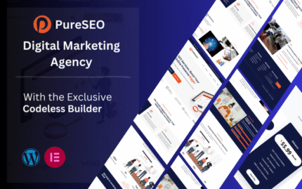 PureSEO – Digital Marketing Agency Elementor Template Kit