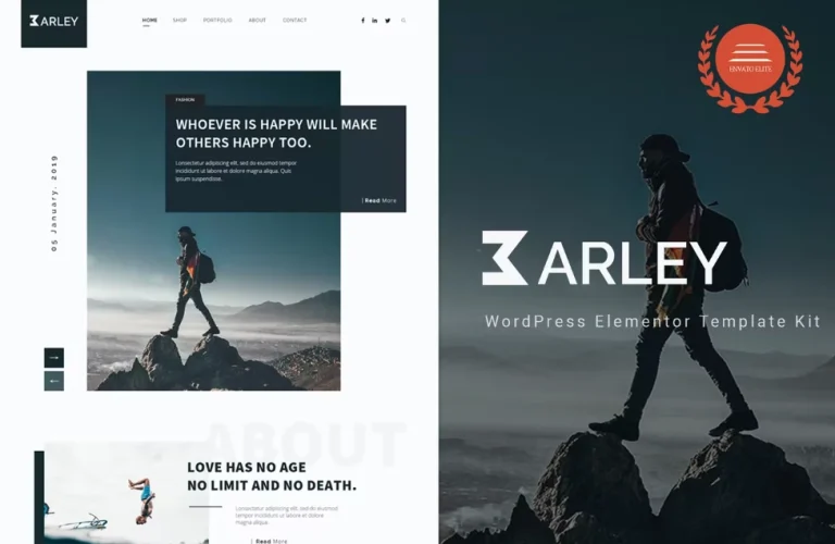 Barley – Creative Personal WordPress Blog Theme