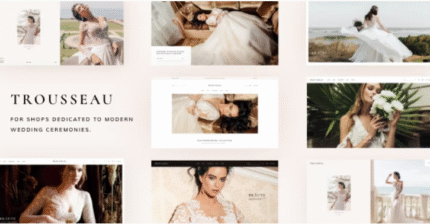 Trousseau – Bridal Shop WordPress Theme