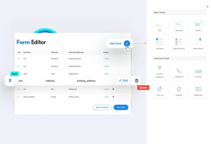 WP Travel Engine – Form Editor