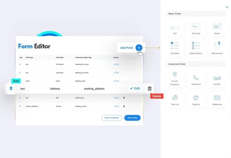WP Travel Engine – Form Editor WP Travel Engine – Form Editor