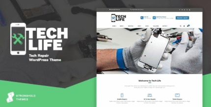 TechLife – Mobile, Tech & Electronics Repair Shop WordPress Theme