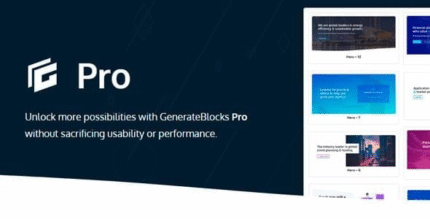 GenerateBlocks Pro Plugin