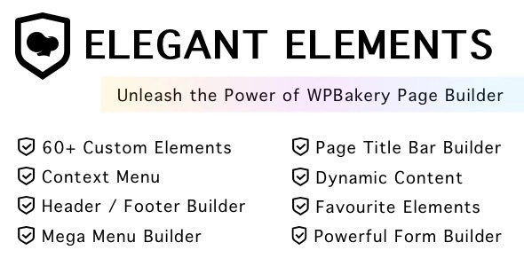 Elementos elegantes para WPBakery Page Builder