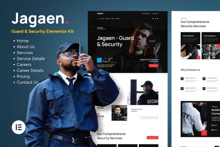 Jagaen – Guard & Security Service Template