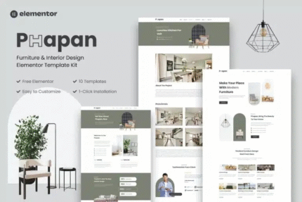 Phapan – Furniture and Interior Design Template