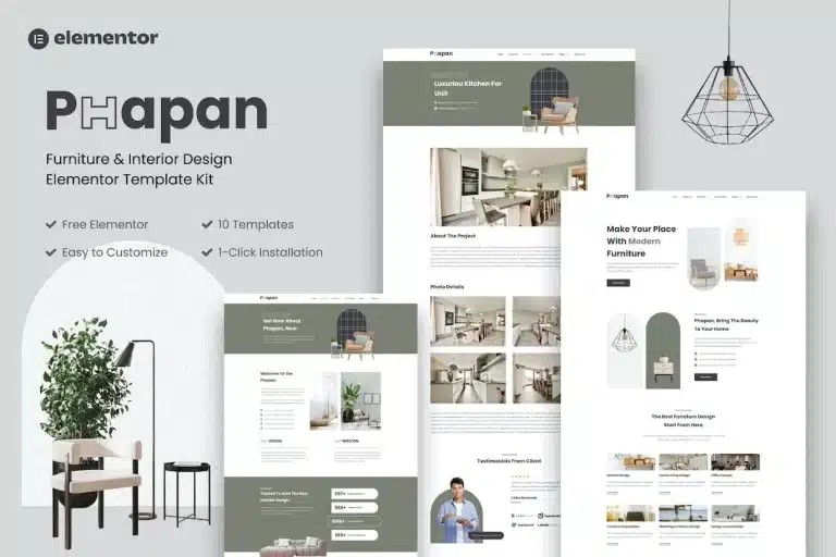 Phapan – Furniture and Interior Design Template