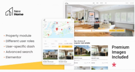NewHome – Real Estate Theme