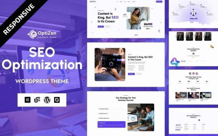 OptiZen – Digital Marketing & SEO Agency WordPress Theme