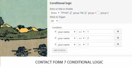 Formulario de contacto 7 Lógica condicional