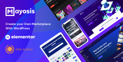 Mayosis – Digital Marketplace WordPress Theme