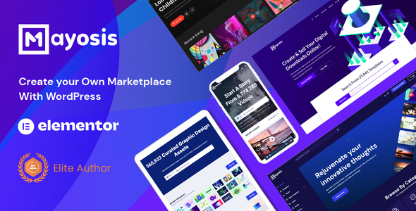 Mayosis – Digital Marketplace WordPress Theme Mayosis – Digital Marketplace WordPress Theme
