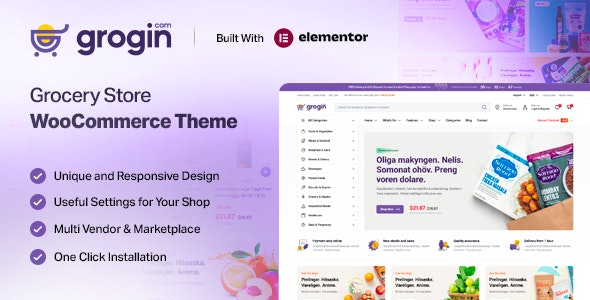 Grogin – Grocery Store WooCommerce WordPress Theme Grogin – Grocery Store WooCommerce WordPress Theme