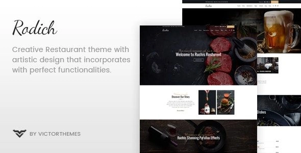 Rodich - A Restaurant WordPress Theme Rodich - A Restaurant WordPress Theme