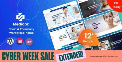 Medicoz – Clinic & Pharmacy WordPress Theme