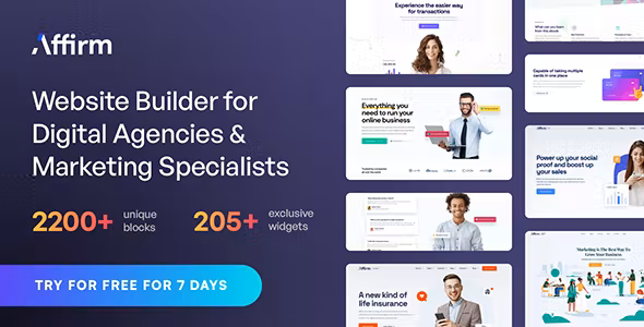 Affirm Marketing and Digital Agency Theme