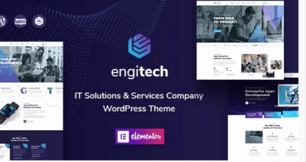 Engitech – IT Solutions & Services WordPress Theme