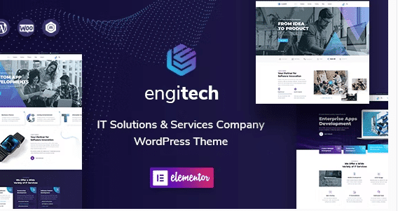 Engitech – IT Solutions & Services WordPress Theme