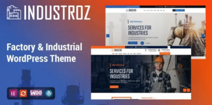 Industroz - Fábrica & Industrial WordPress Tema