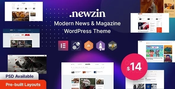 Newzin – WordPress Newspaper & Magazine Theme