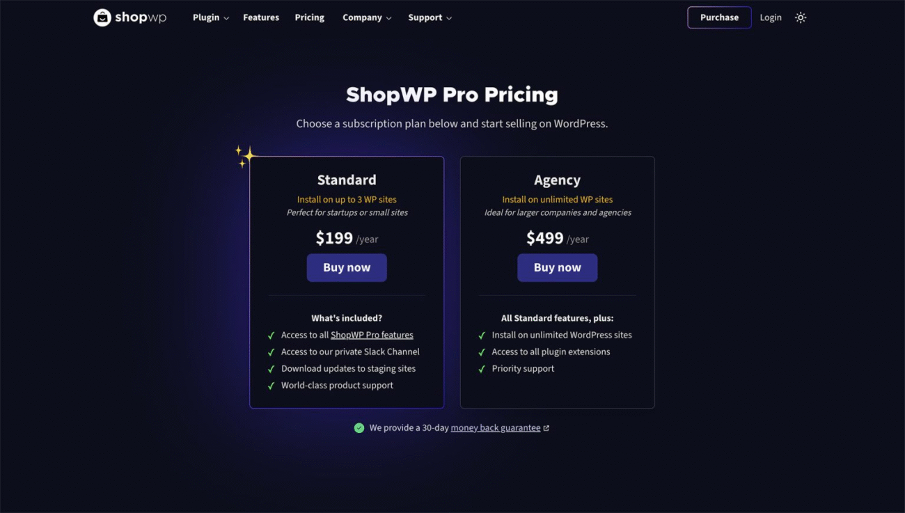 ShopWP Pro - Vender productos Shopify en WordPress